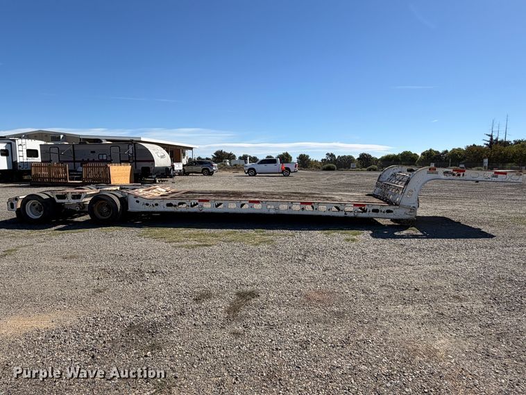 image for item EA0043 1984 Murray Trailer lowboy equipment trailer