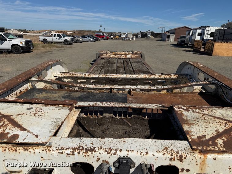 image for item EA0043 1984 Murray Trailer lowboy equipment trailer