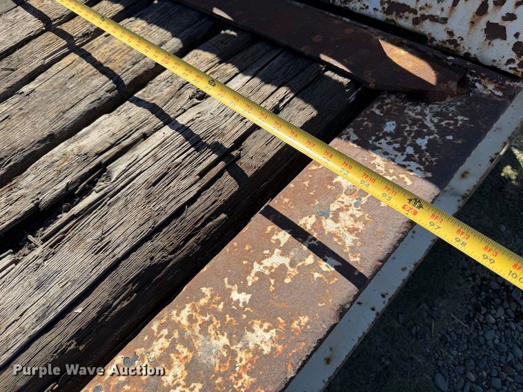 image for item EA0043 1984 Murray Trailer lowboy equipment trailer