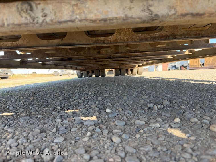 image for item EA0043 1984 Murray Trailer lowboy equipment trailer