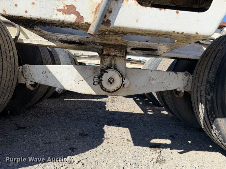image for item EA0043 1984 Murray Trailer lowboy equipment trailer