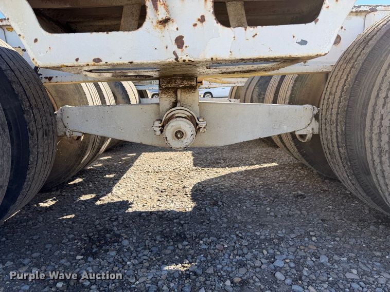 image for item EA0043 1984 Murray Trailer lowboy equipment trailer