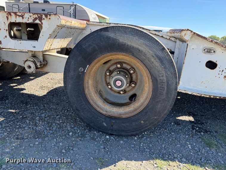 image for item EA0043 1984 Murray Trailer lowboy equipment trailer