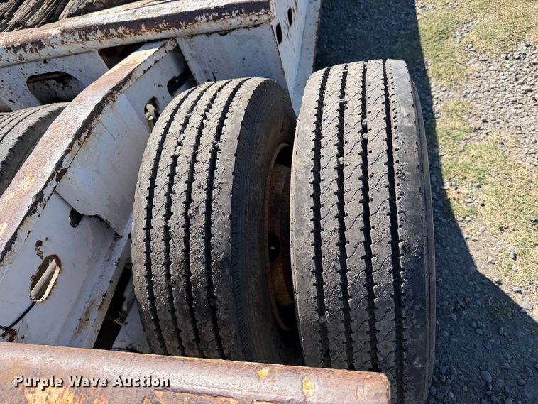 image for item EA0043 1984 Murray Trailer lowboy equipment trailer