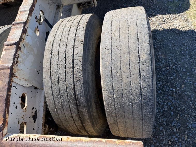 image for item EA0043 1984 Murray Trailer lowboy equipment trailer