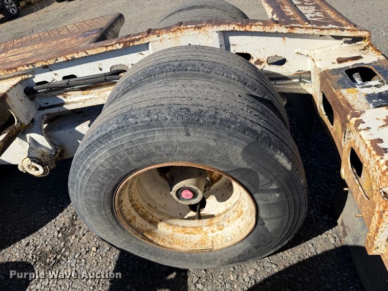 image for item EA0043 1984 Murray Trailer lowboy equipment trailer