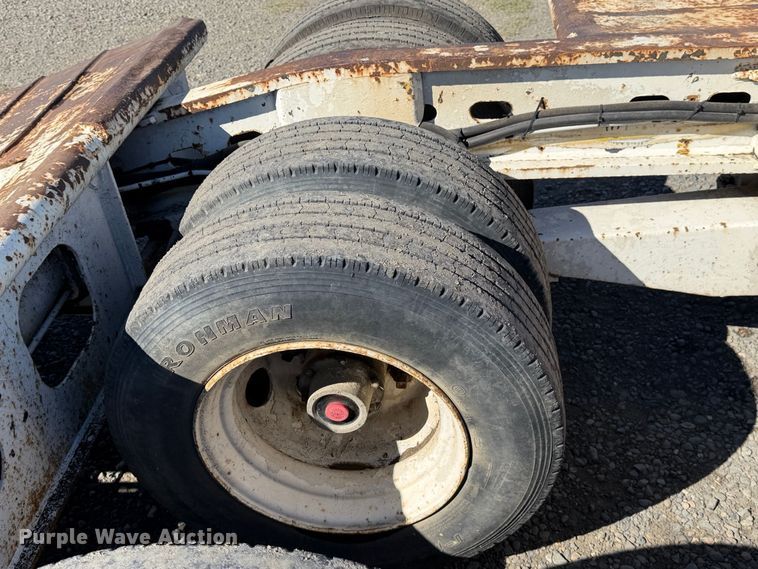 image for item EA0043 1984 Murray Trailer lowboy equipment trailer