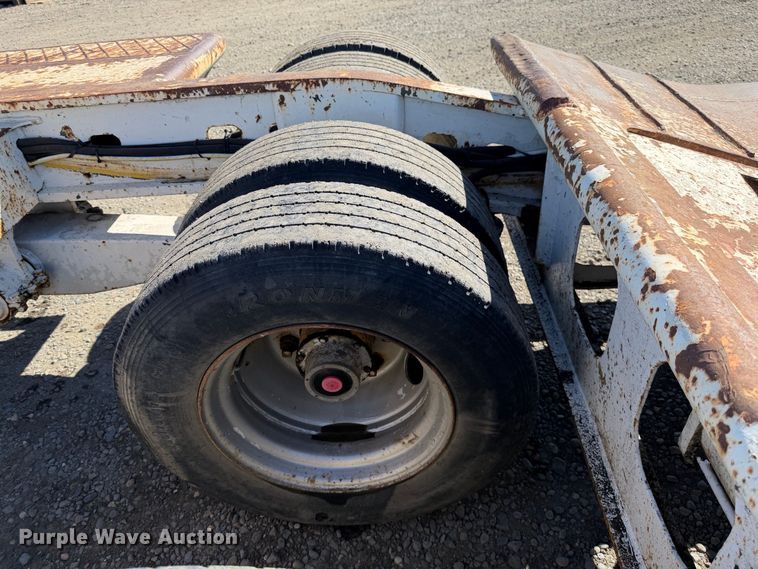 image for item EA0043 1984 Murray Trailer lowboy equipment trailer