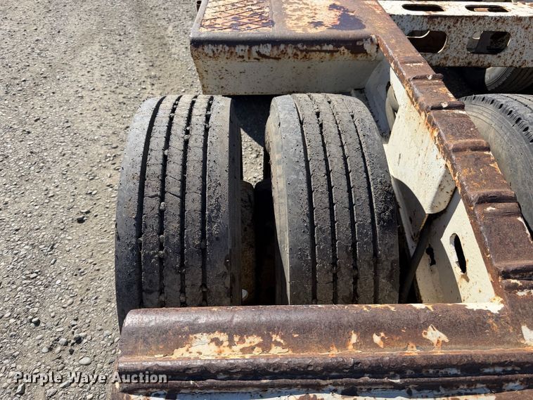 image for item EA0043 1984 Murray Trailer lowboy equipment trailer