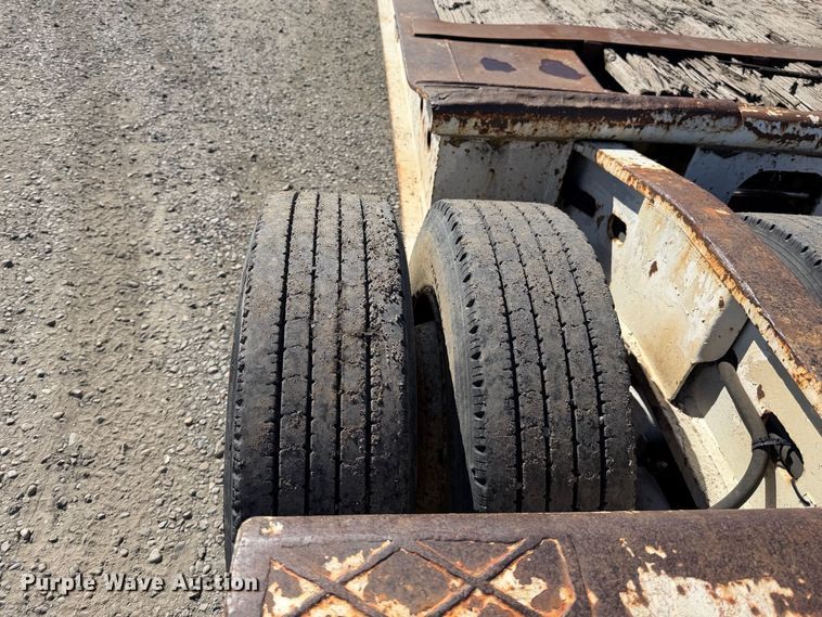image for item EA0043 1984 Murray Trailer lowboy equipment trailer