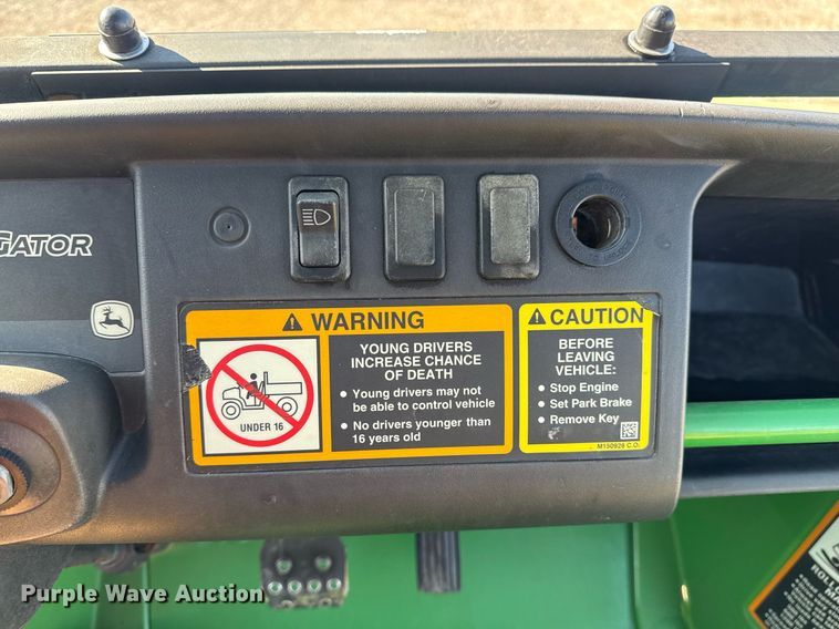 image for item EG2239 2018 John Deere Gator utility vehicle