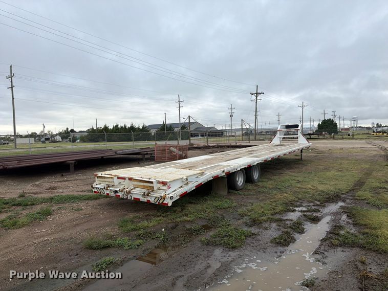 image for item EI7677 2023 Texas Bragg Enterprises equipment trailer