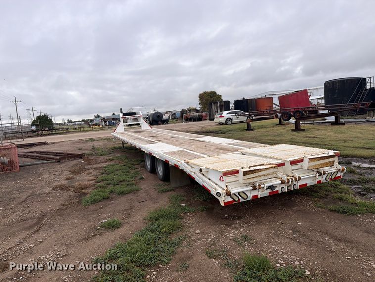 image for item EI7677 2023 Texas Bragg Enterprises equipment trailer