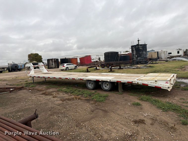 image for item EI7677 2023 Texas Bragg Enterprises equipment trailer