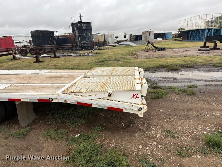 image for item EI7677 2023 Texas Bragg Enterprises equipment trailer
