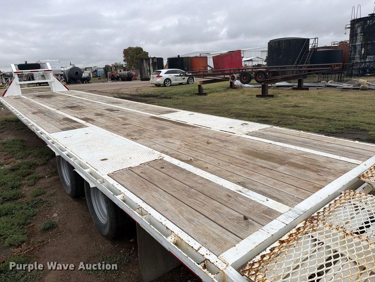 image for item EI7677 2023 Texas Bragg Enterprises equipment trailer