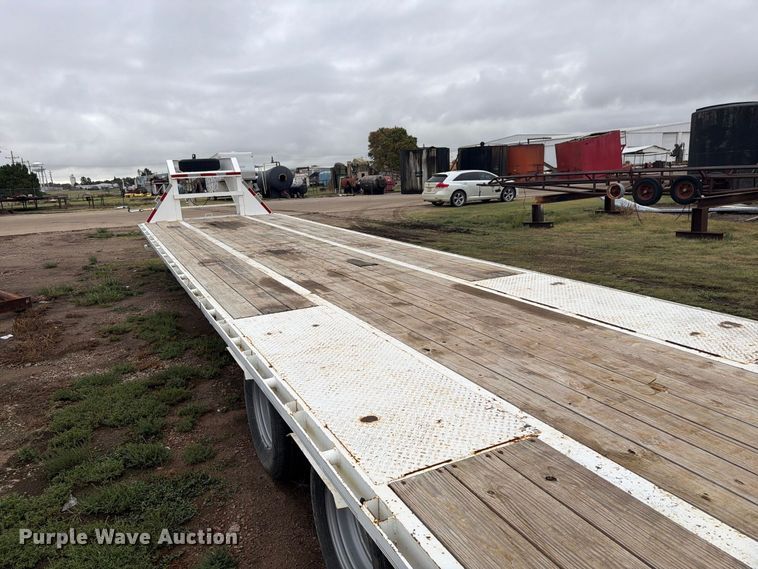 image for item EI7677 2023 Texas Bragg Enterprises equipment trailer