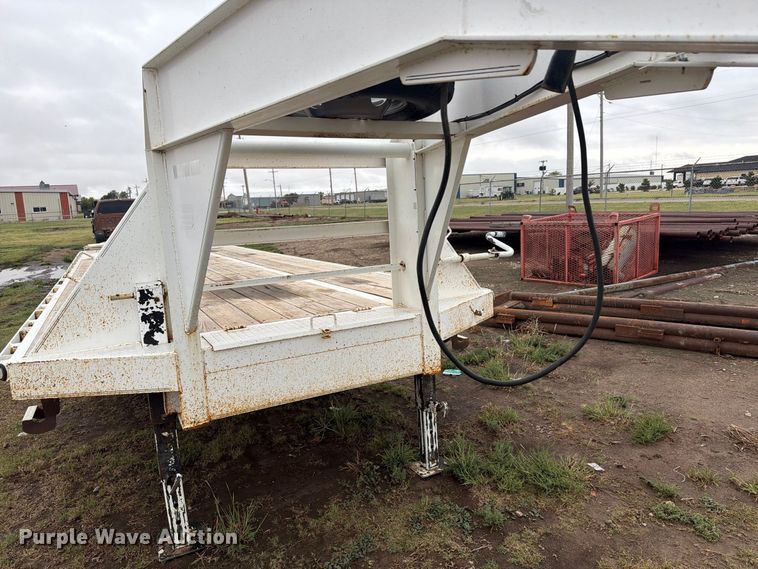 image for item EI7677 2023 Texas Bragg Enterprises equipment trailer