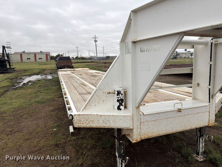 image for item EI7677 2023 Texas Bragg Enterprises equipment trailer