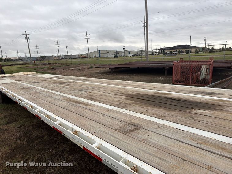 image for item EI7677 2023 Texas Bragg Enterprises equipment trailer