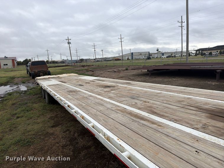 image for item EI7677 2023 Texas Bragg Enterprises equipment trailer
