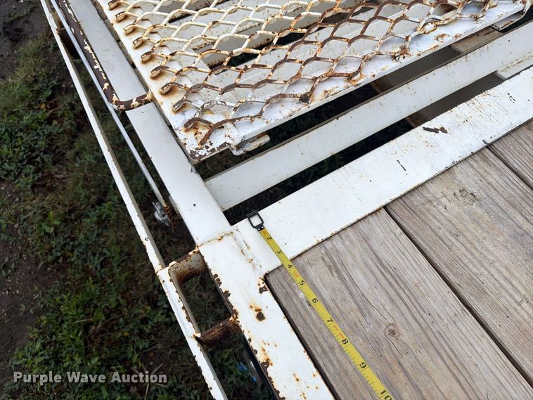 image for item EI7677 2023 Texas Bragg Enterprises equipment trailer