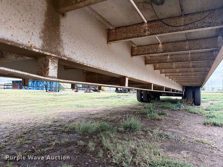image for item EI7677 2023 Texas Bragg Enterprises equipment trailer