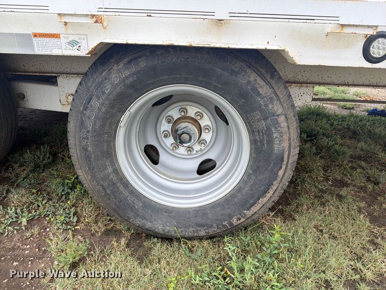 image for item EI7677 2023 Texas Bragg Enterprises equipment trailer