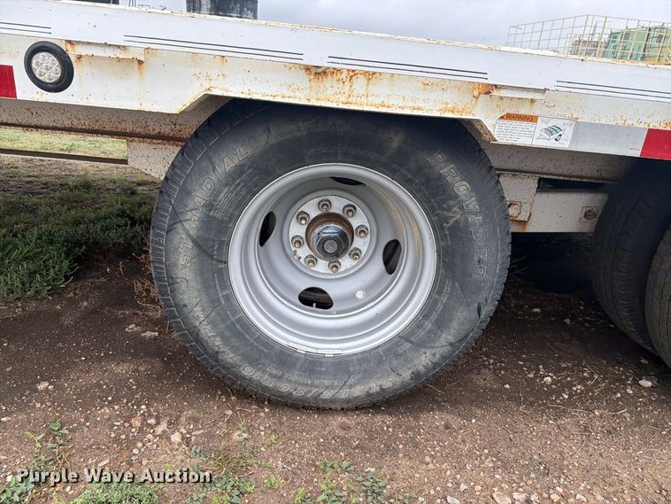 image for item EI7677 2023 Texas Bragg Enterprises equipment trailer