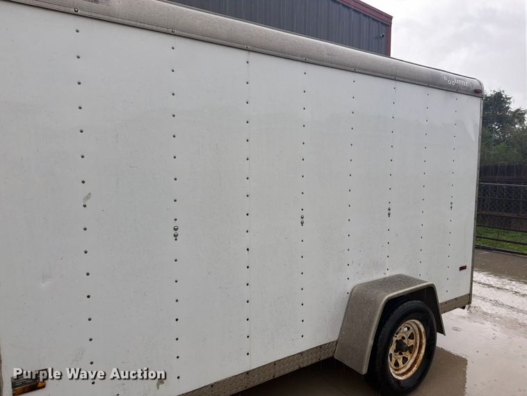 image for item EI7760 2003 Doolittle enclosed cargo trailer