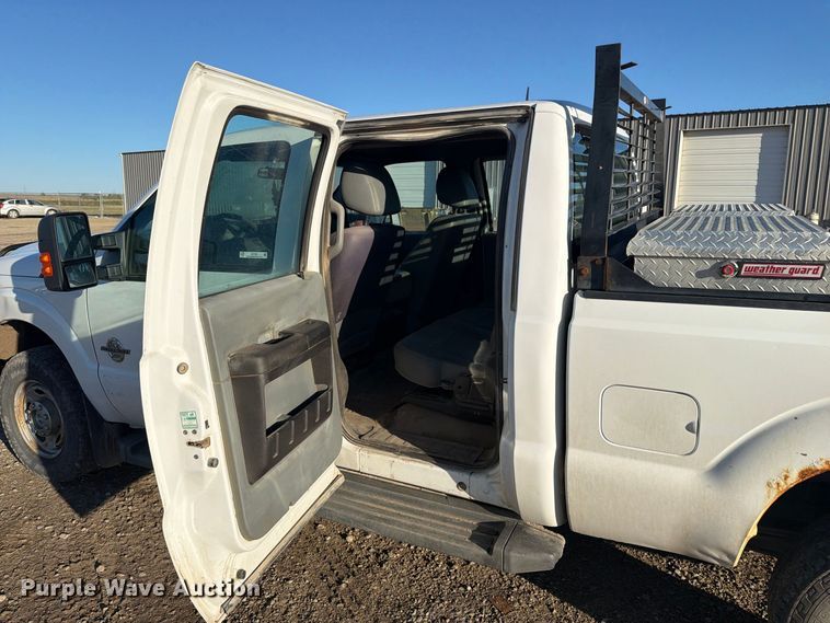 image for item EI7767 2015 Ford F250 Super Duty XL Crew Cab pickup truck