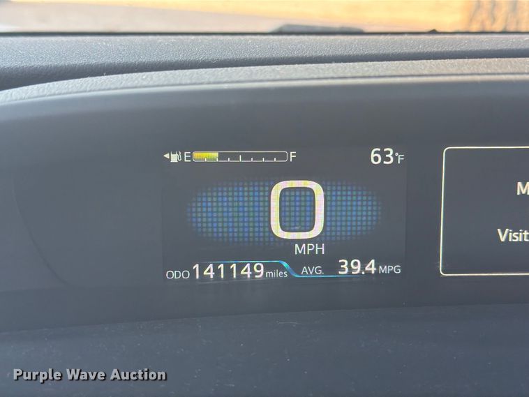 image for item EI7787 2021 Toyota Prius 