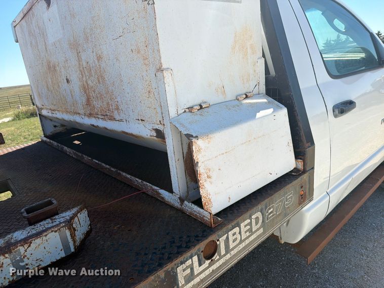 image for item EI7790 2003 Dodge Ram 2500 bale bed pickup truck