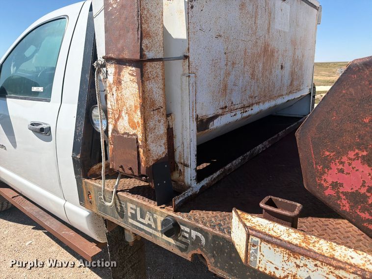 image for item EI7790 2003 Dodge Ram 2500 bale bed pickup truck