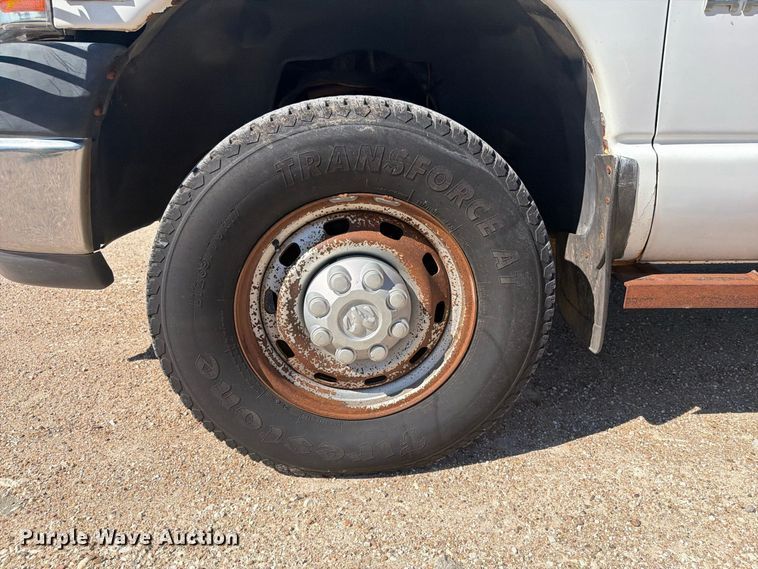 image for item EI7790 2003 Dodge Ram 2500 bale bed pickup truck