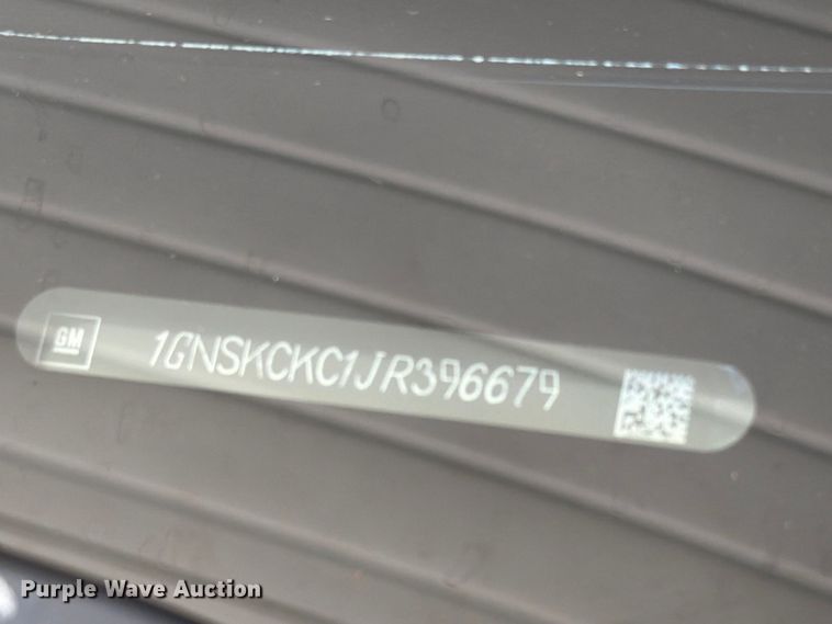 image for item EL0997 2018 Chevrolet Tahoe  SUV