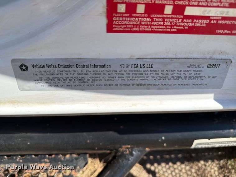 image for item EL0998 2018 RAM 3500 Laramie Crew Cab pickup truck