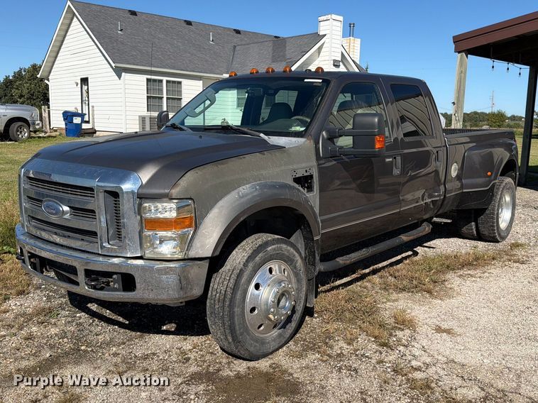 image for item EO8795 2008 Ford F450 Super Duty Crew Cab pickup truck