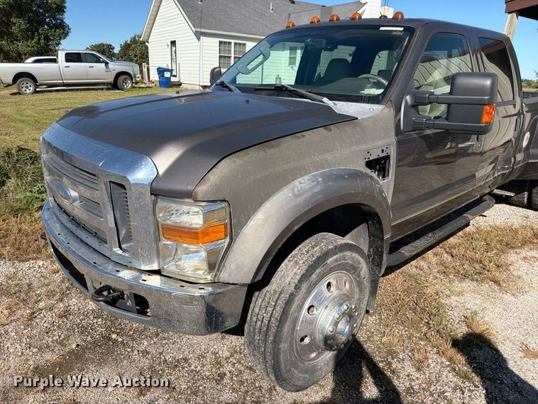 image for item EO8795 2008 Ford F450 Super Duty Crew Cab pickup truck