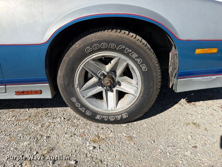image for item EO8800 1982 Chevrolet Camaro Z28 