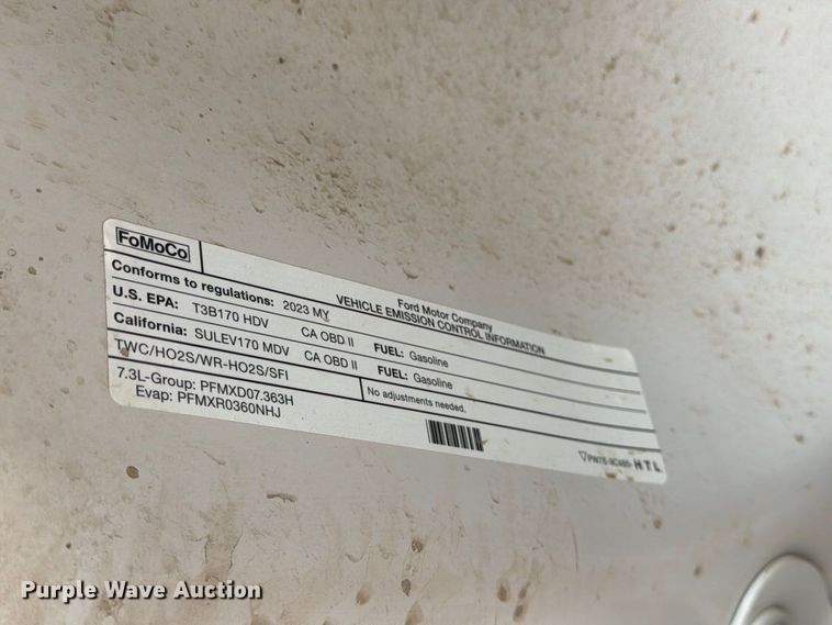 image for item EP7836 2023 Ford F250 Super Duty XLT Crew Cab pickup truck
