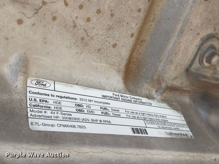 image for item EP7887 2012 Ford F450 utility / service truck
