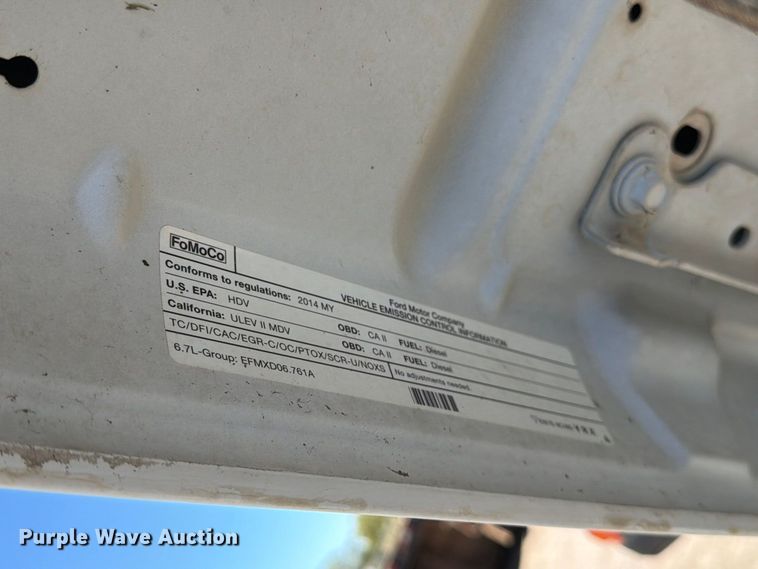 image for item EP7888 2014 Ford F250 Super Duty Crew Cab pickup truck