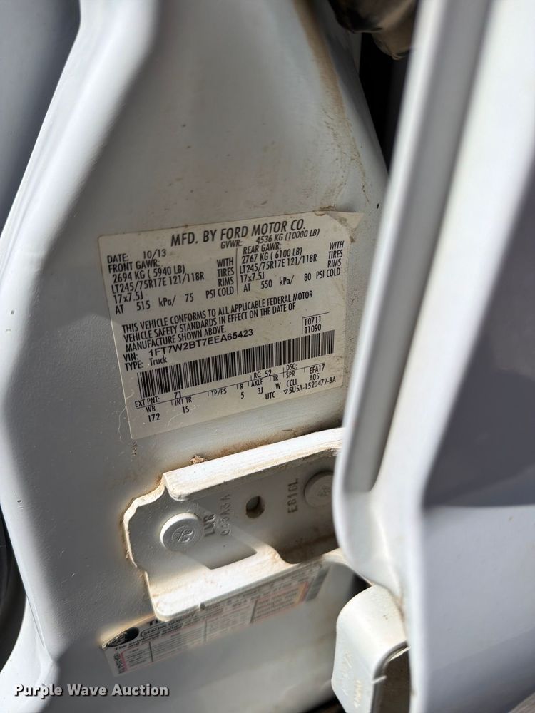 image for item EP7888 2014 Ford F250 Super Duty Crew Cab pickup truck