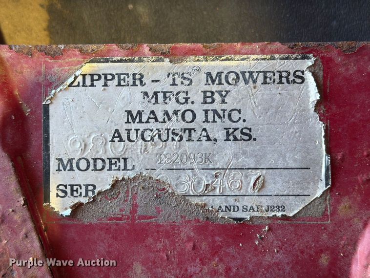 image for item EP7892 Zipper TS2093K ZTR lawn mower