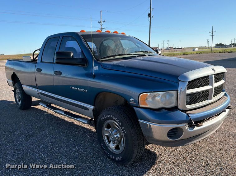 image for item EP7897 2004 Dodge Ram 2500 Crew Cab pickup truck