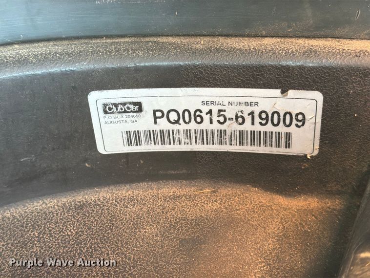 image for item EP7919 2006 Club Car Precedent golf cart