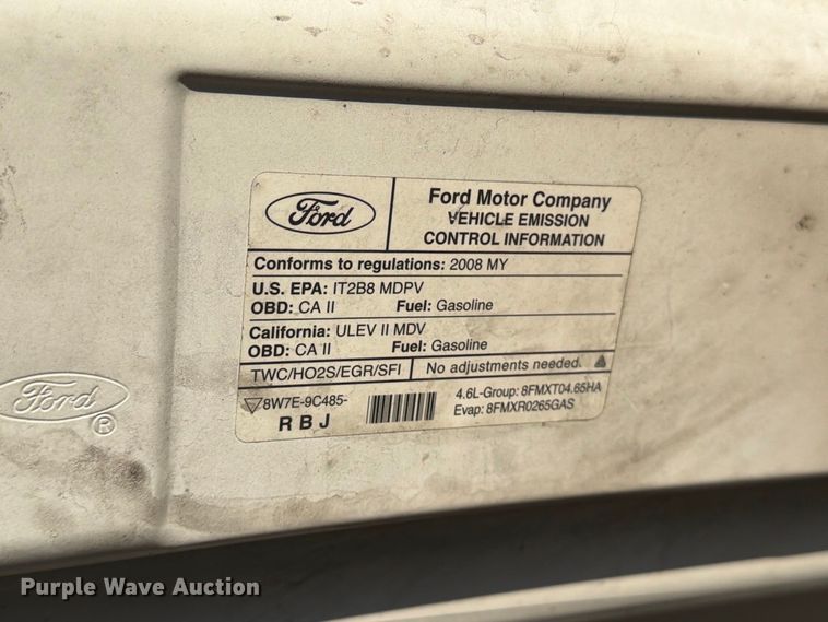 image for item EP7922 2008 Ford E250 van
