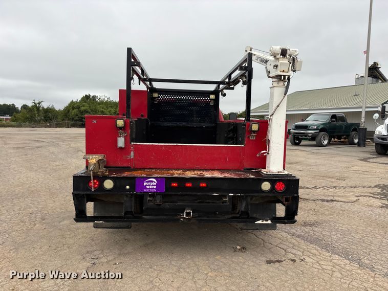 image for item ER3376 2014 RAM 3500 utility bed pickup truck