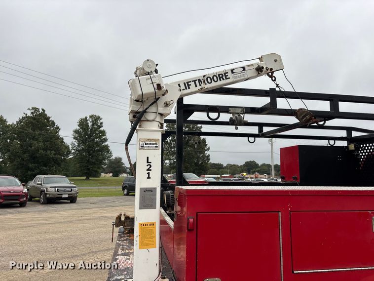image for item ER3376 2014 RAM 3500 utility bed pickup truck